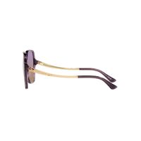 Bvlgari BV8252 5514EL-56 Transparent Amethyst / Violet Gradient Orange Lenses