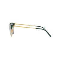 Ray-Ban RB4416 6655G4-51 New Clubmaster Green On Gold / Silver Green Mirror Chromance Polarised Lenses