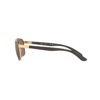 Ray-Ban RB3701 001/6B-59 Arista Gold / Purple Mirror Gold Gradient Chromance Polarised Lenses