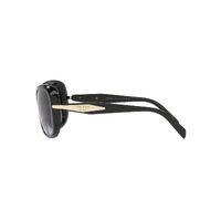 Prada PR04ZS 1AB09S-57 Black / Grey Gradient Lenses