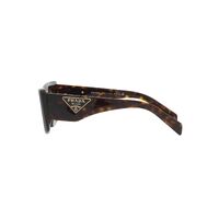 Prada PR13ZS 2AU06B-50 Tortoise / Dark Brown Lenses