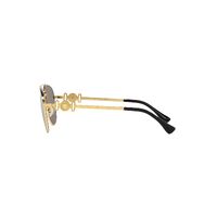 Versace Kids VK2002 10025A-52 Gold / Brown Mirror Gold Lenses