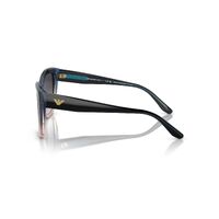 Emporio Armani EA4198 59918G-55 Gradient Blue w Orange / Grey Gradient Lenses