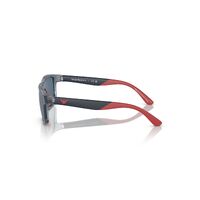 Emporio Armani Kids EK4002 507280-48 Shiny Transparent Blue / Dark Blue Lenses