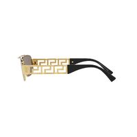 Versace VE2257 10025A-60 Gold / Light Brown Mirror Dark Gold Lenses