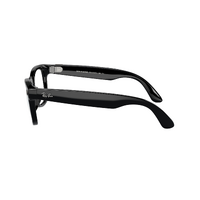 Ray-Ban Wearable x Meta Wayfarer RW4008 601/SB-53 Shiny Black / Clear Blue Light Lenses