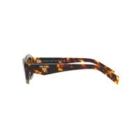 Prada PR26ZS 14L09Z-55 Sage w Honey Tortoise / Dark Brown Lenses