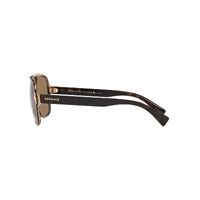 Versace VE2199 1252LA-56 Havana / Orange Polarised Lenses