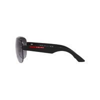 Prada Linea Rossa PS55YS 1BC09U-64 Silver / Grey Gradient Lenses