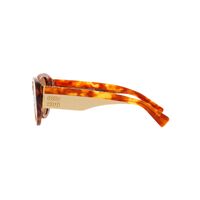 Miu Miu MU03WS 4BW2Z1-53 Havana Light / Brown Lenses