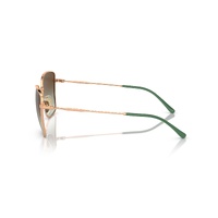 Vogue VO4279S 5152E8-58 Rose Gold / Green Gradient w Dark Brown Lenses