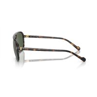 Vogue VO5531S 27189A-60 Total Dark Havana / Dark Green Polarised Lenses