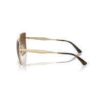 Vogue VO4284S 848/T5-56 Pale Gold / Brown Gradient Polarised Lenses