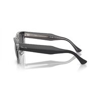 Ray-Ban RB0298S 1396B1-53 Mega Hawkeye Dark Grey On Transparent Grey / Dark Grey Lenses
