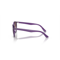 Ray-Ban Junior RJ9070S 713136-46 Opal Violet / Grey Violet Lenses