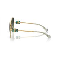 Swarovski SK7002 40032A-57 Gold Yellow / Green Gradient Lenses