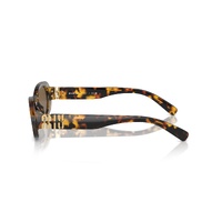 Miu Miu MU06ZS VAU06B-50 Havana / Dark Brown Lenses