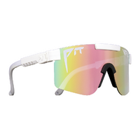 Pit Viper The Miami Nights White / Pink Revo Lenses