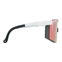 Pit Viper The Miami Nights Original Regular 2.0 White / Pink Mirror Polarised Lenses