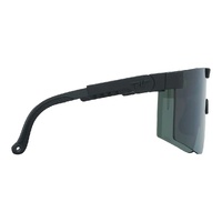 Pit Viper The Blacking Out Original Wide 2.0 Black / Smoke Polarised Lenses