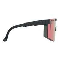 Pit Viper The Exec Original Regular 2.0 Black / Pink Mirror Polarised Lenses