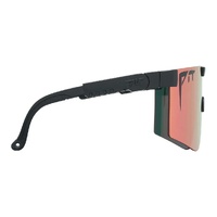 Pit Viper The Exec Original Wide 2.0 Black / Pink Mirror Polarised Lenses