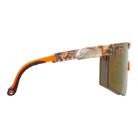 Pit Viper The Actualbush Original Wide 2.0 Nature / Gold Mirror Polarised Lenses