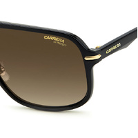Carrera 296/S 2M2 HA 60 Black Gold / Brown Gradient Lenses