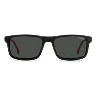 Carrera Clip-On 8057/CS 003 M9 55 Matte Black / Grey Polarised Lenses