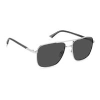Polaroid PLD 4128/S/X 010 M9 60 Palladium / Grey Polarised Lenses