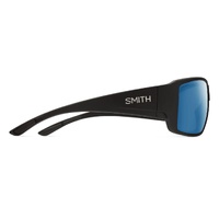 Smith Guide's Choice/N 124 QG 62 Matte Black / Blue Mirror Chromapop Polarised Lenses