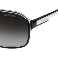 Carrera Grand Prix 2 T4M 9O 64 Crystal Black & White / Dark Grey Gradient Lenses