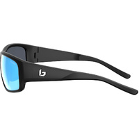 Bolle Sfinx BS064003 Matte Black / Sky Blue Mirror Polarised Lenses