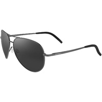 Serengeti Carrara SS014013 Matte Black / Onyx Polarised Photochromic Lenses