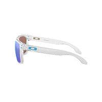 Oakley Holbrook XL OO9417-07 Polished Clear / Prizm Sapphire Polarised Lenses
