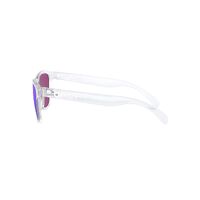 Oakley Youth Frogskins XS OJ9006-1453 Polished Clear / Prizm Violet Lenses