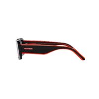 Arnette TheKidd AN4318 123777-53 Black / Fifty Black Red Gradient Lenses