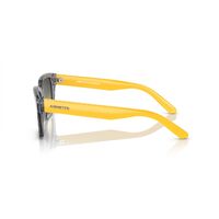 Arnette Cold Heart 2.0 AN4334 12432Q-53 Transparent Grey / Yellow w Dark Grey Lenses