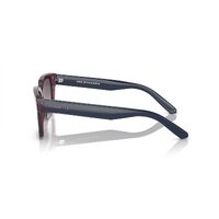 Arnette Cold Heart 2.0 AN4334 1244H9-53 Transparent Burgundy / Rose Gradient Grey Mirror Blue Lenses