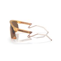 Oakley Bxtr Metal OO9237-0639 Matte Transparent Light Curry / Prizm Bronze Lenses