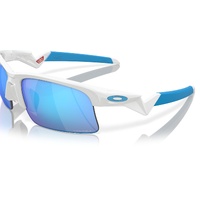 Oakley Youth Capacitor OJ9013-0262 Polished White / Prizm Sapphire Lenses