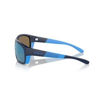 Arnette Floresta AN4337 275422-63 Dark Blue w lt Blue Matte & Shiny / Dark Grey Water Mirror Polarised Lenses