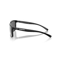 Arnette Stripe AN4251 2900Z3-58 Black Recycled / Grey Silver Mirror Polarise d Lenses