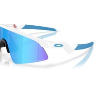 Oakley Youth Resistor Sweep OJ9015-0128 Polished White / Prizm Sapphire Lenses