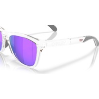 Oakley Frogskins Range XL OO9503-0558 Matte Clear / Prizm Violet Lenses