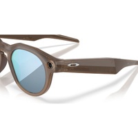 Oakley Wearable x Meta Hstn OW8002-0651 Brown Smoke / Prizm Deep Water Polarised Lenses