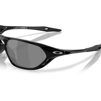 Oakley Cage Jacket OO9537-0861 Polished Black / Prizm Black Polarised Lenses