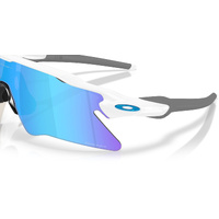 Oakley Radar EV Heater OO9541-0437 Polished White / Prizm Sapphire Lenses