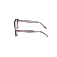 Tom Ford Rosco FT1022 20E-58 Shiny Transparent Grey / Brown Photochromic Lenses