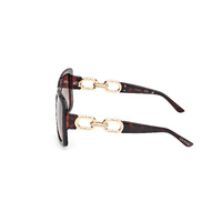 Guess GU00161 52F-56 Dark Havana w Pale Gold / Brown Gradient Lenses